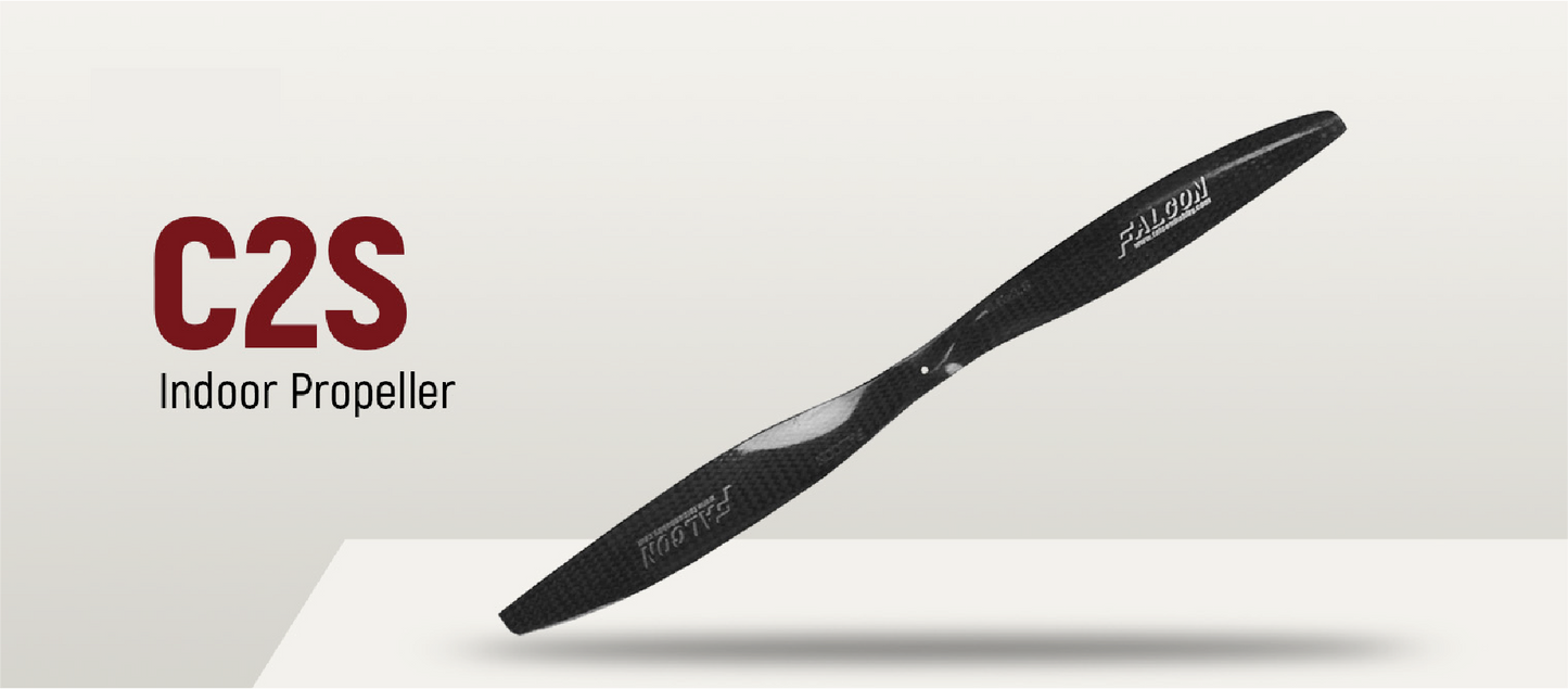Falcon C2S Indoor 2 blade Propeller Carbon (Electric)