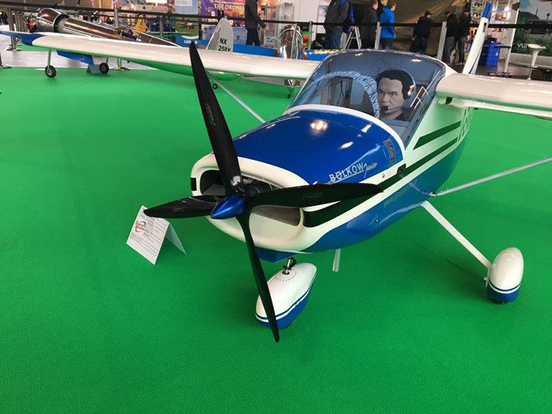 28x12 Falcon C4D 4 blade Propeller Carbon (Petrol)