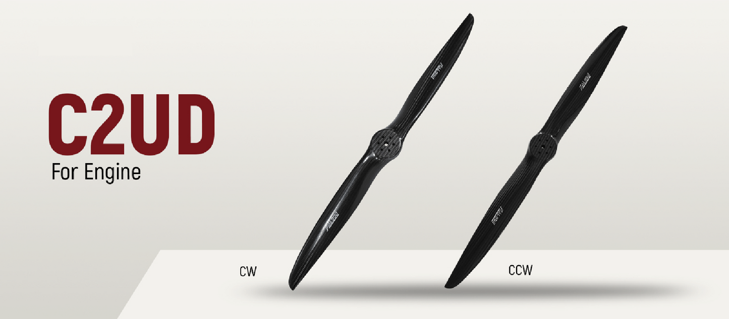 Falcon C2UD 2 blade Propeller Carbon (Petrol)