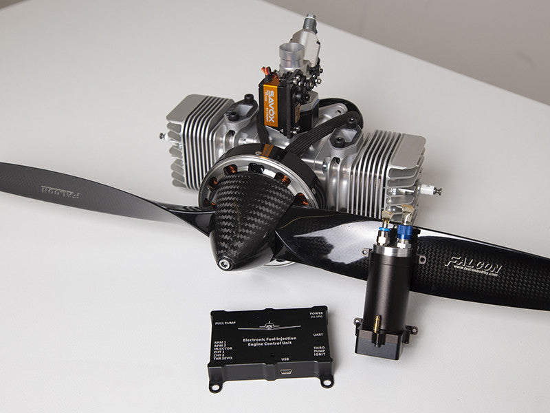 Falcon C2U Tractor 2 blade Propeller Carbon (Petrol)