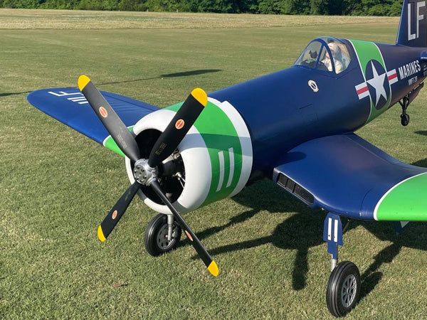 Moki 180 - 25.6x14 Falcon CS10 4 blade Propeller Carbon (Petrol)