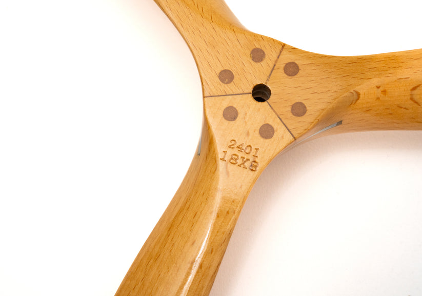 14x8 Xoar Three Blade Sports Beechwood Propeller (Petrol)