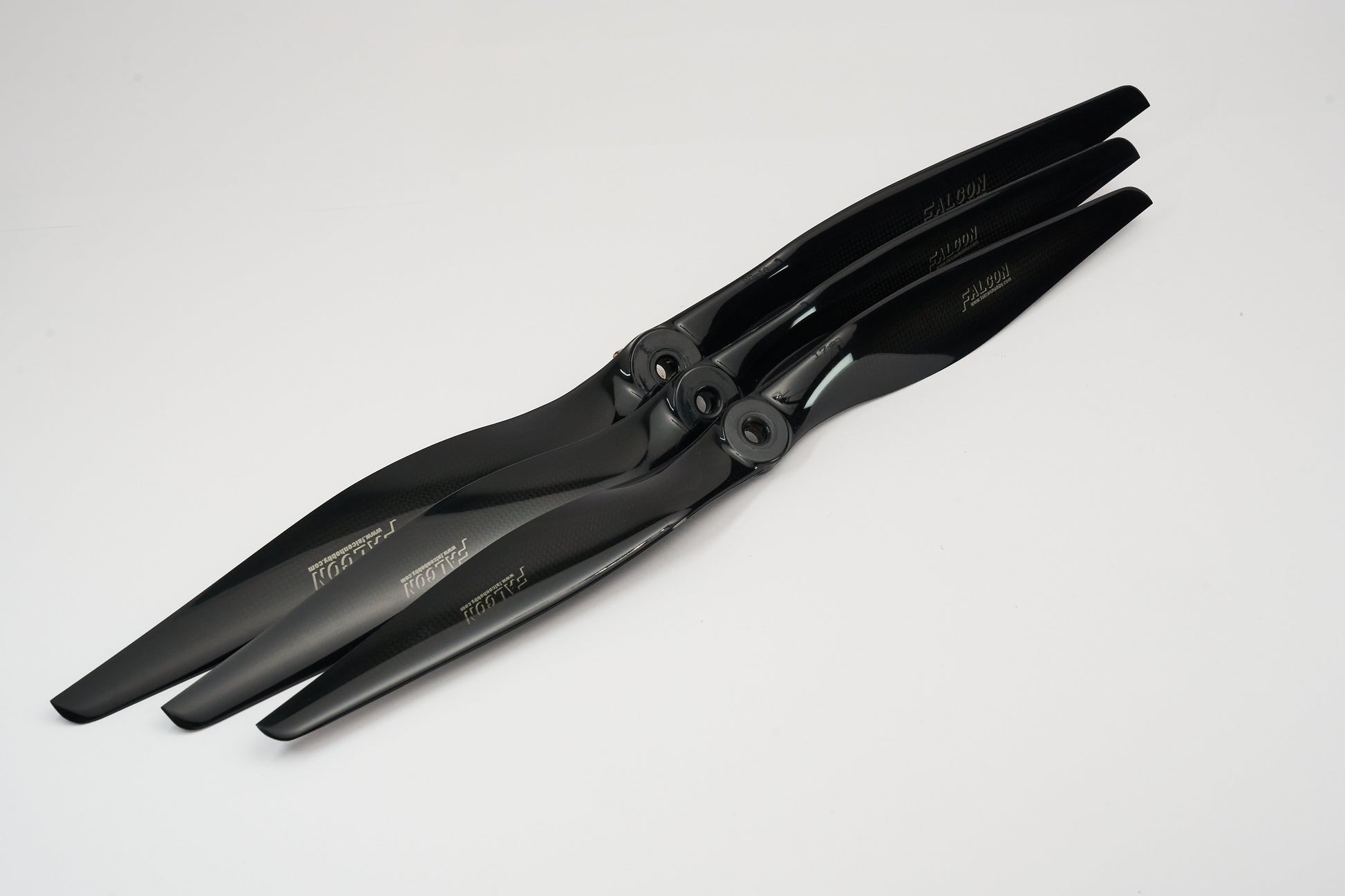 Falcon two-blade sports carbon fiber propeller, designed for electric RC planes and high-performance flying