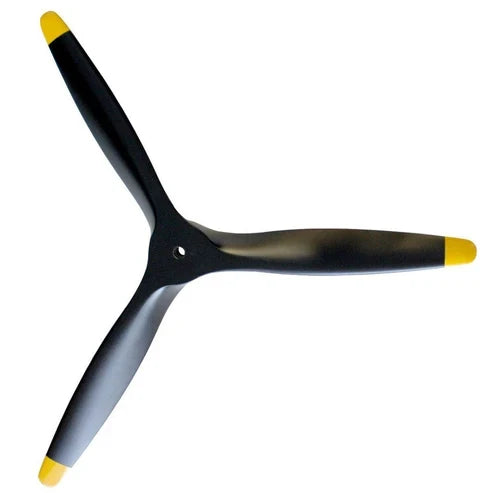 14x10 Xoar Three Blade WWII Beechwood Painted Pusher Propeller (Petrol)
